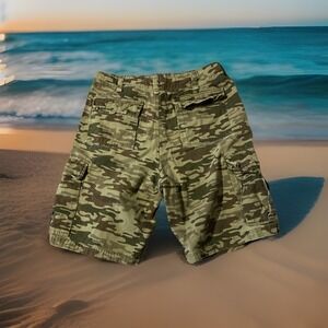Steve & Barry's Cargo Shorts‎ Men's Size 33 Camouflage Baggy Y2K Skater RN98572